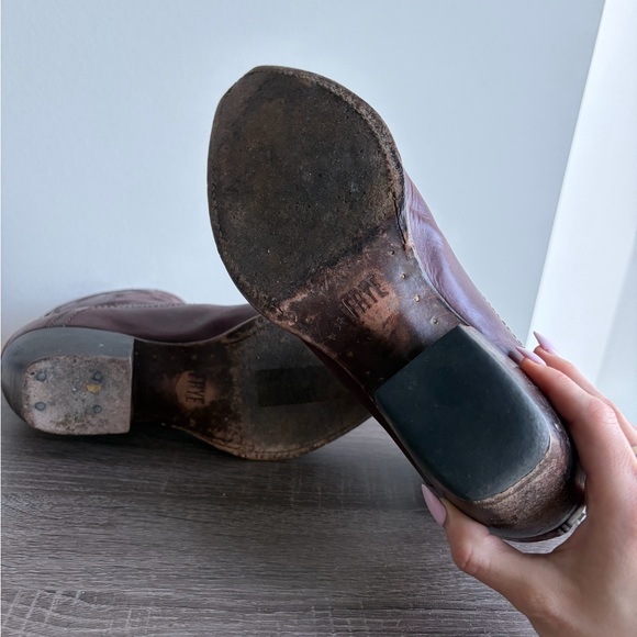 Frye Billy Short Embroidered Western Boots - Picture 6 of 7